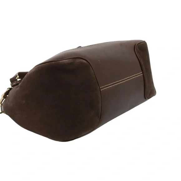 Gorgeous Salvatore Ferragamo Erin Two-Tone Convertible bag in Leather & Suede - Picture 6 of 13